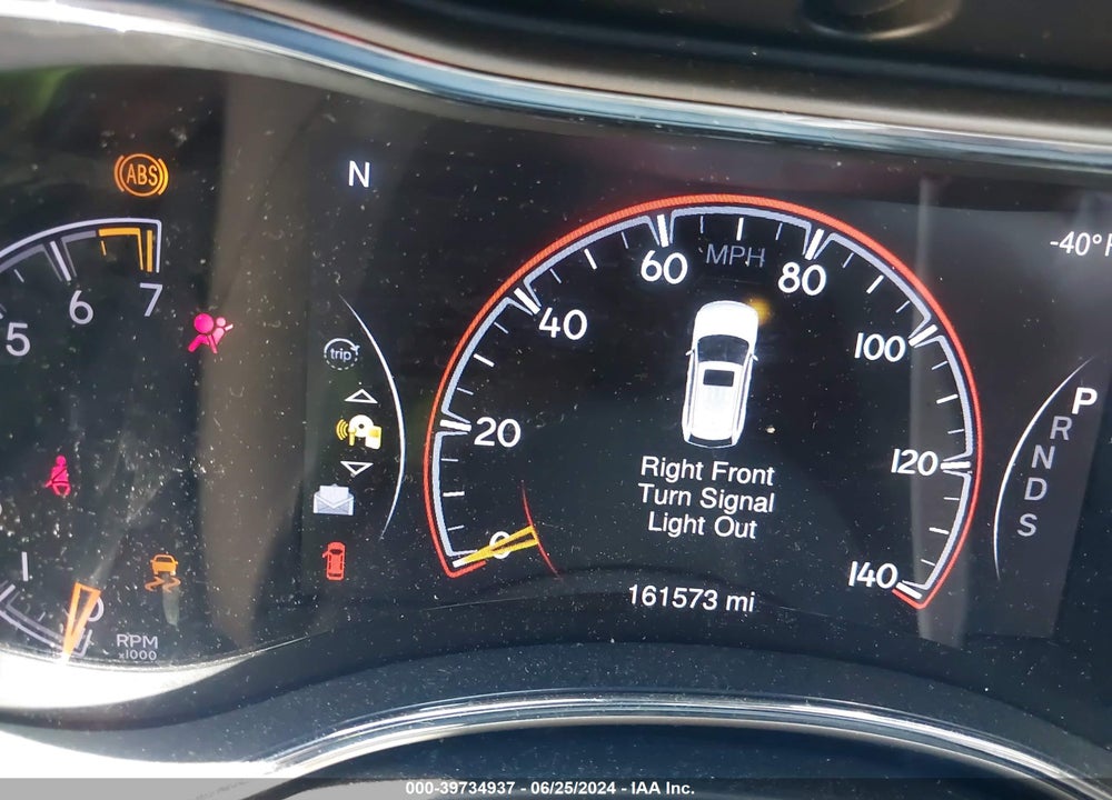 2015 JEEP GRAND CHEROKEE LIMITED VIN: 1C4RJFBG5FC608038