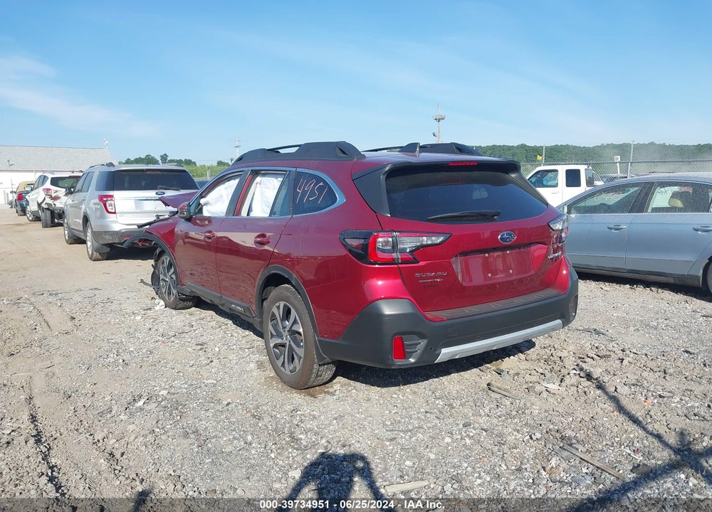 2022 SUBARU OUTBACK LIMITED VIN: 4S4BTANC5N3279519