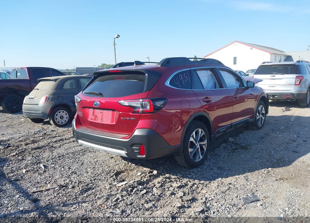 2022 SUBARU OUTBACK LIMITED VIN: 4S4BTANC5N3279519