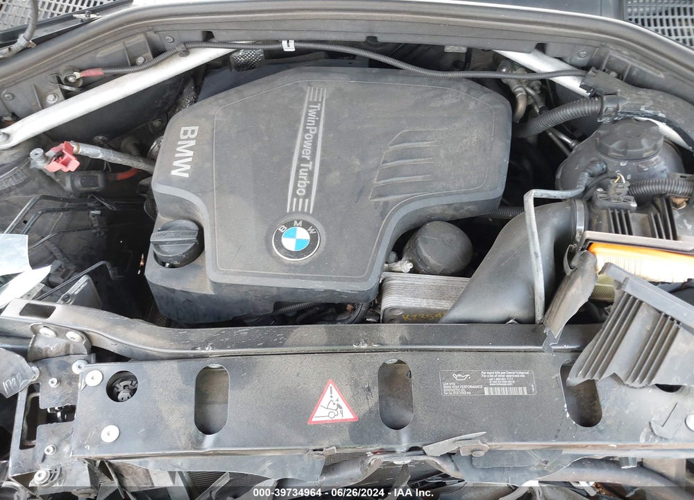 2014 BMW X3 VIN: 5UXWX9C55E0D10851