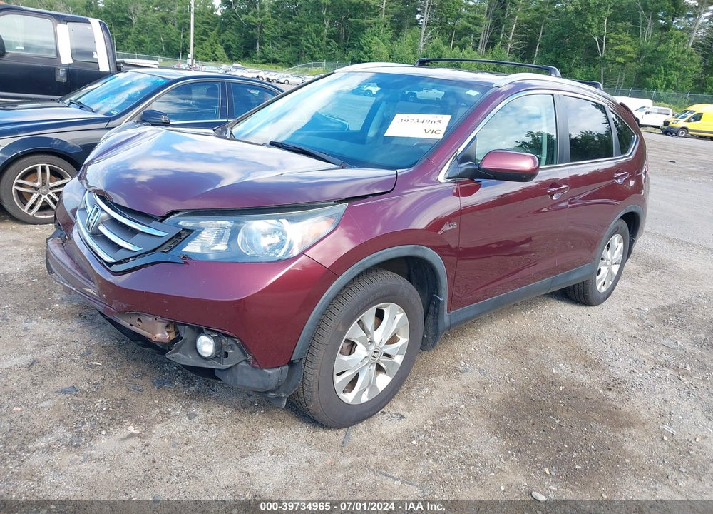 2014 HONDA CR-V EX-L VIN: 5J6RM4H79EL103244