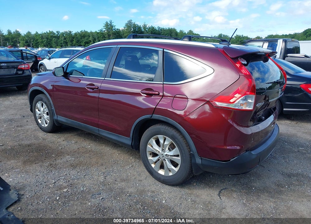 2014 HONDA CR-V EX-L VIN: 5J6RM4H79EL103244