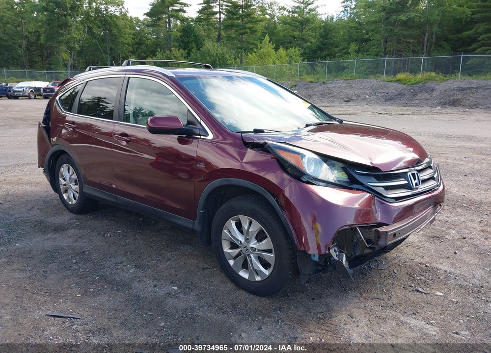 2014 HONDA CR-V EX-L VIN: 5J6RM4H79EL103244