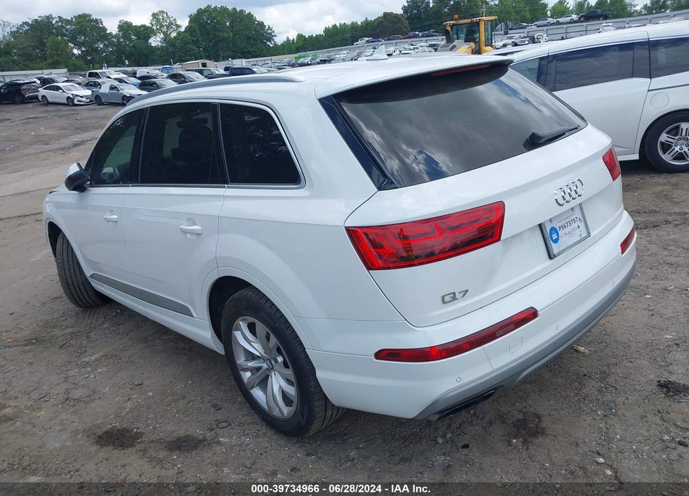 2019 AUDI Q7 55 PREMIUM VIN: WA1AAAF76KD009884