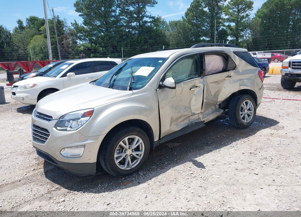2016 CHEVROLET EQUINOX LT VIN: 2GNALCEK0G1162935