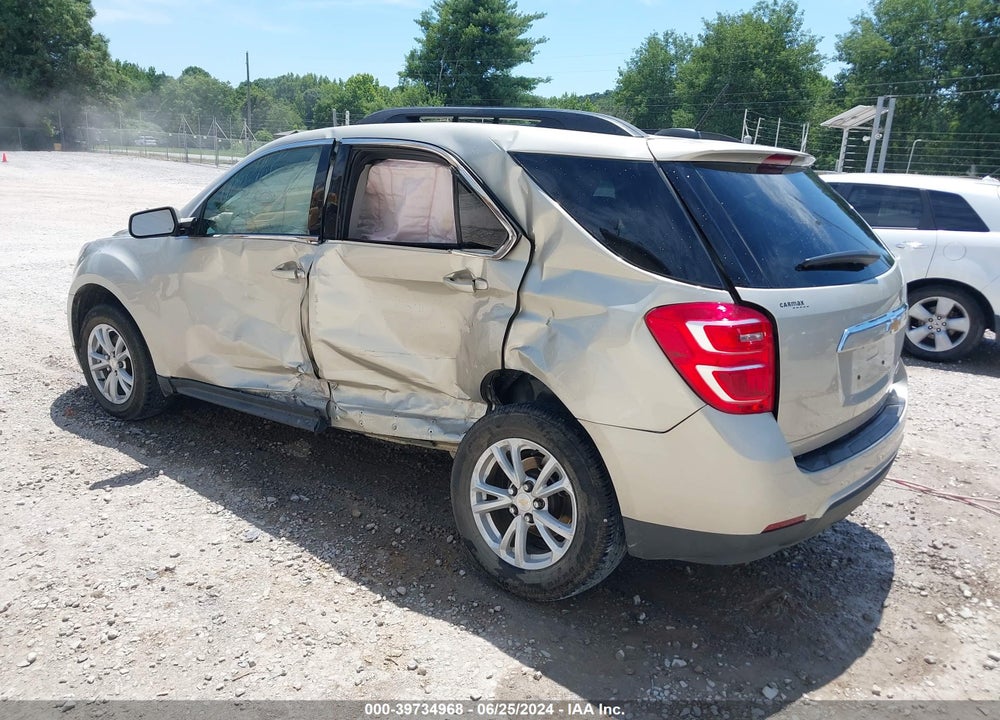 2016 CHEVROLET EQUINOX LT VIN: 2GNALCEK0G1162935