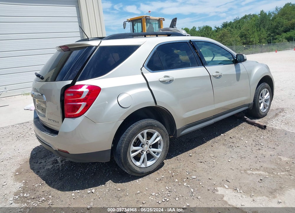 2016 CHEVROLET EQUINOX LT VIN: 2GNALCEK0G1162935