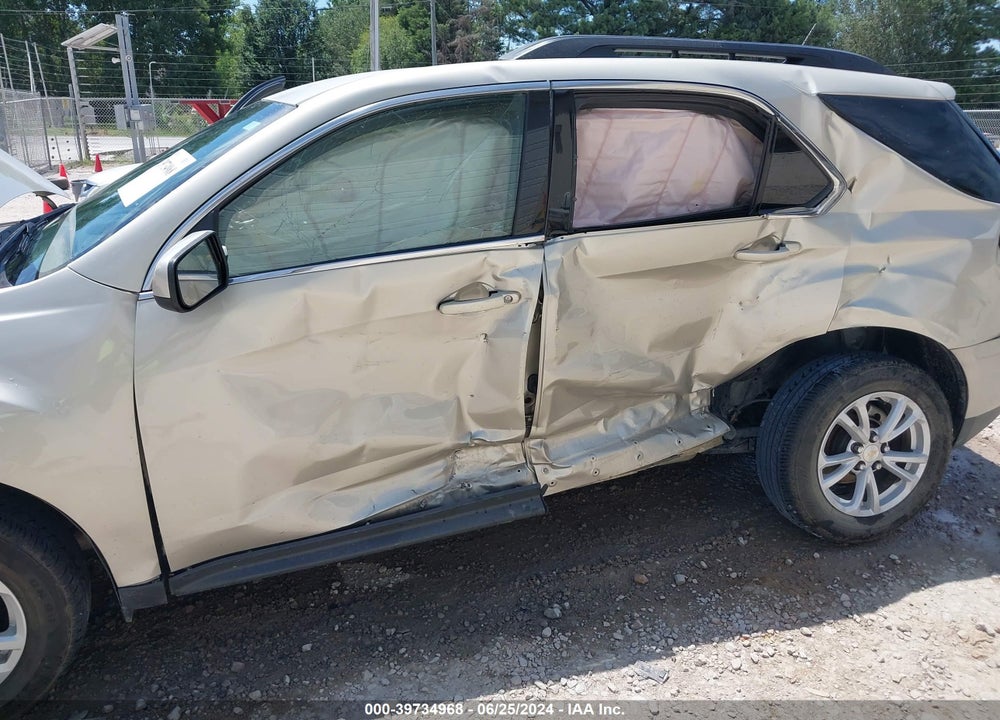 2016 CHEVROLET EQUINOX LT VIN: 2GNALCEK0G1162935