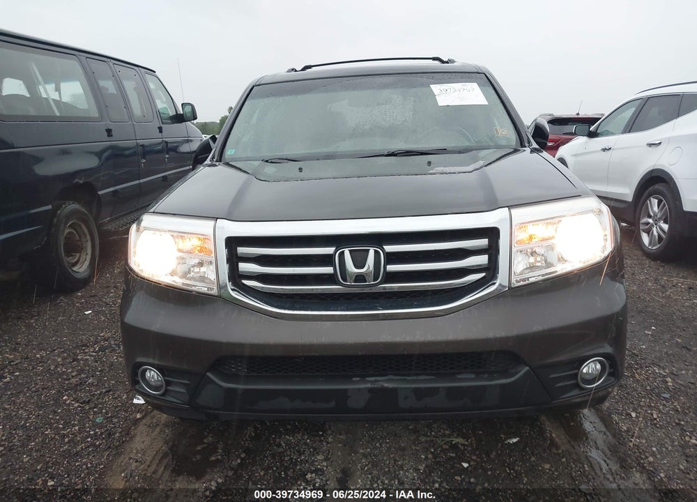 2012 HONDA PILOT EX-L VIN: 5FNYF4H58CB053060