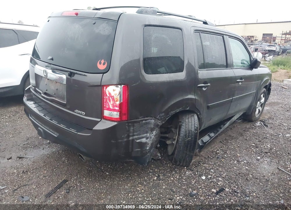 2012 HONDA PILOT EX-L VIN: 5FNYF4H58CB053060