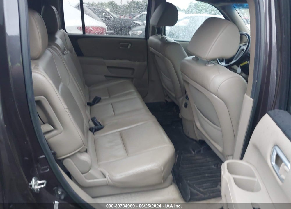 2012 HONDA PILOT EX-L VIN: 5FNYF4H58CB053060