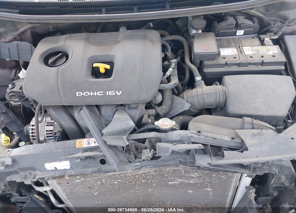 2017 KIA FORTE VIN: 3KPFK4A70HE099185