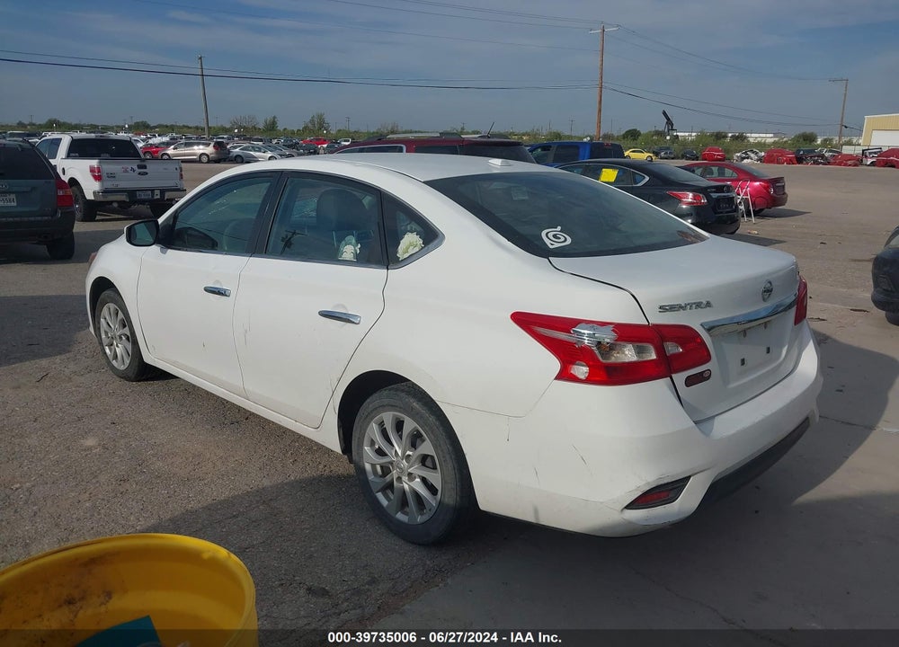 2018 NISSAN SENTRA SV VIN: 3N1AB7AP3JL623557