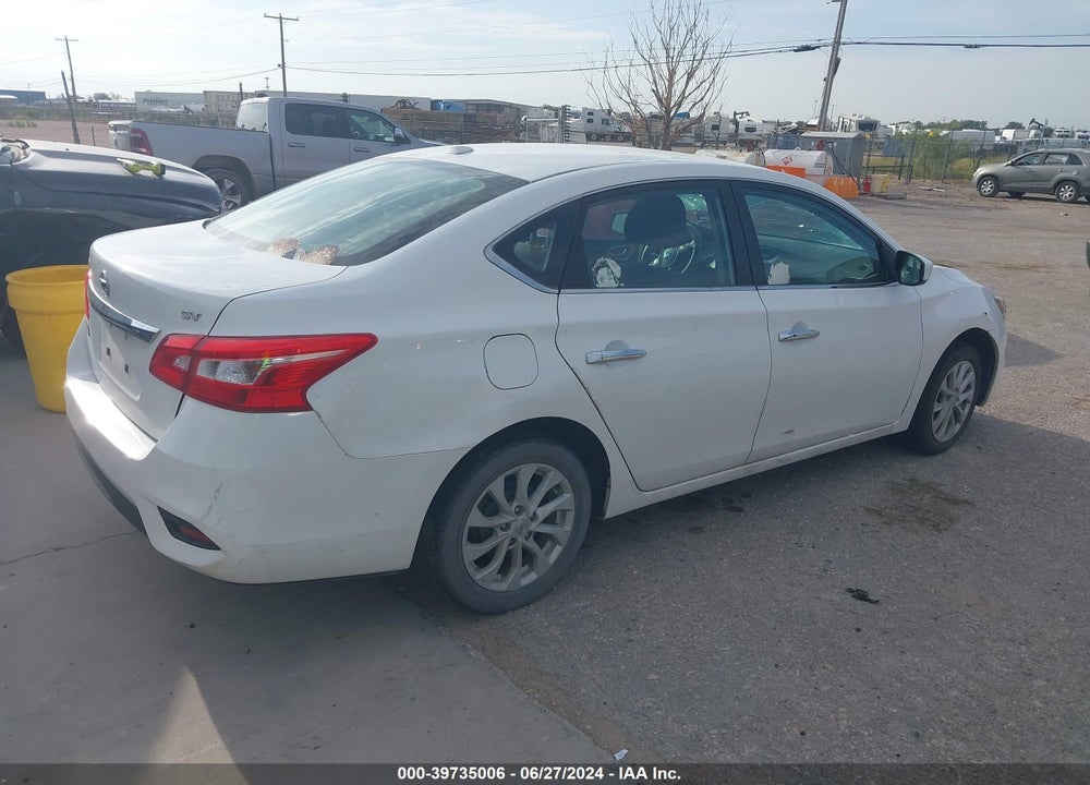 2018 NISSAN SENTRA SV VIN: 3N1AB7AP3JL623557