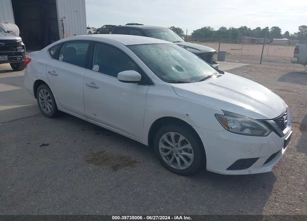 2018 NISSAN SENTRA SV VIN: 3N1AB7AP3JL623557