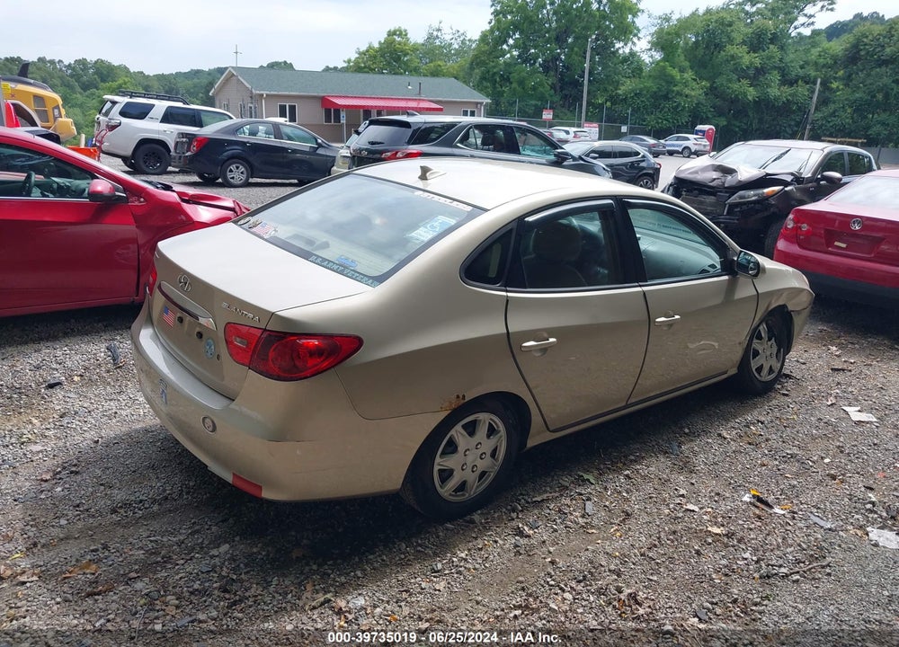 2010 HYUNDAI ELANTRA GLS VIN: KMHDU4AD4AU911808