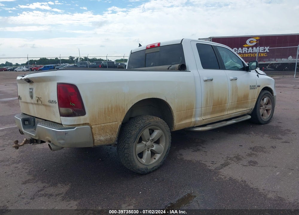 2014 RAM 1500 BIG HORN VIN: 1C6RR7GT5ES231422