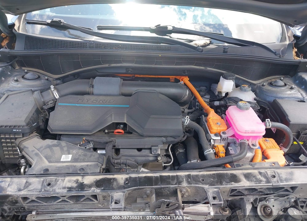 2022 HYUNDAI SANTA FE HYBRID BLUE VIN: KM8S2DA13NU039629