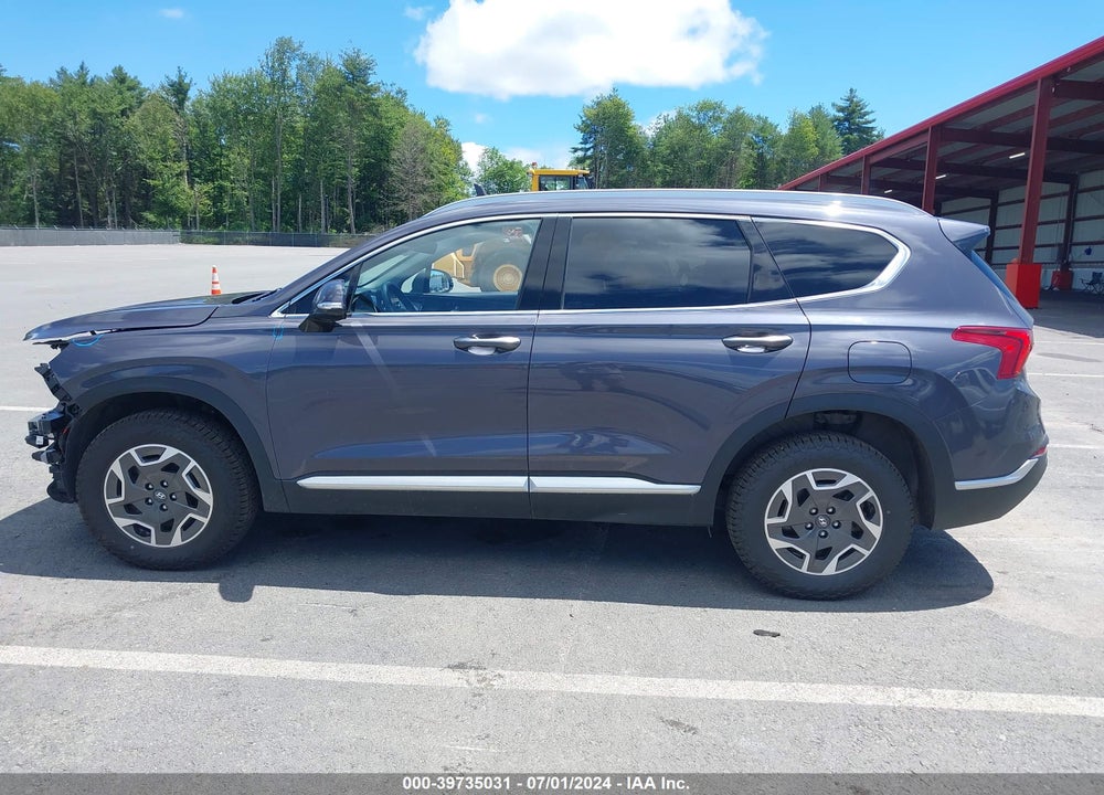 2022 HYUNDAI SANTA FE HYBRID BLUE VIN: KM8S2DA13NU039629