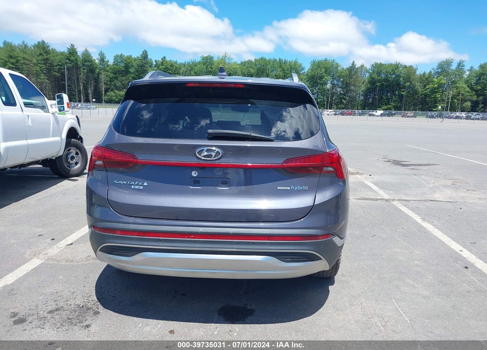 2022 HYUNDAI SANTA FE HYBRID BLUE VIN: KM8S2DA13NU039629