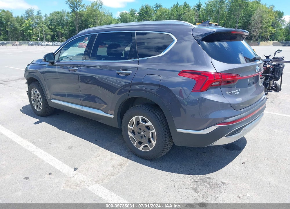 2022 HYUNDAI SANTA FE HYBRID BLUE VIN: KM8S2DA13NU039629