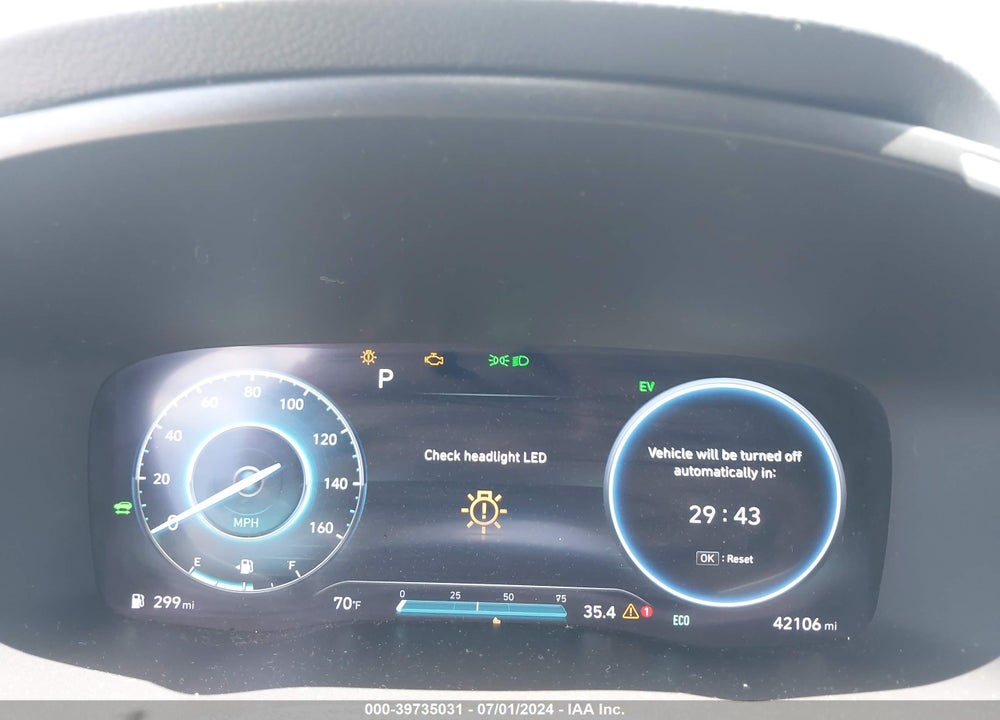 2022 HYUNDAI SANTA FE HYBRID BLUE VIN: KM8S2DA13NU039629