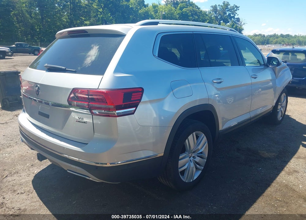 2018 VOLKSWAGEN ATLAS 3.6L V6 SEL PREMIUM VIN: 1V2NR2CA8JC583704