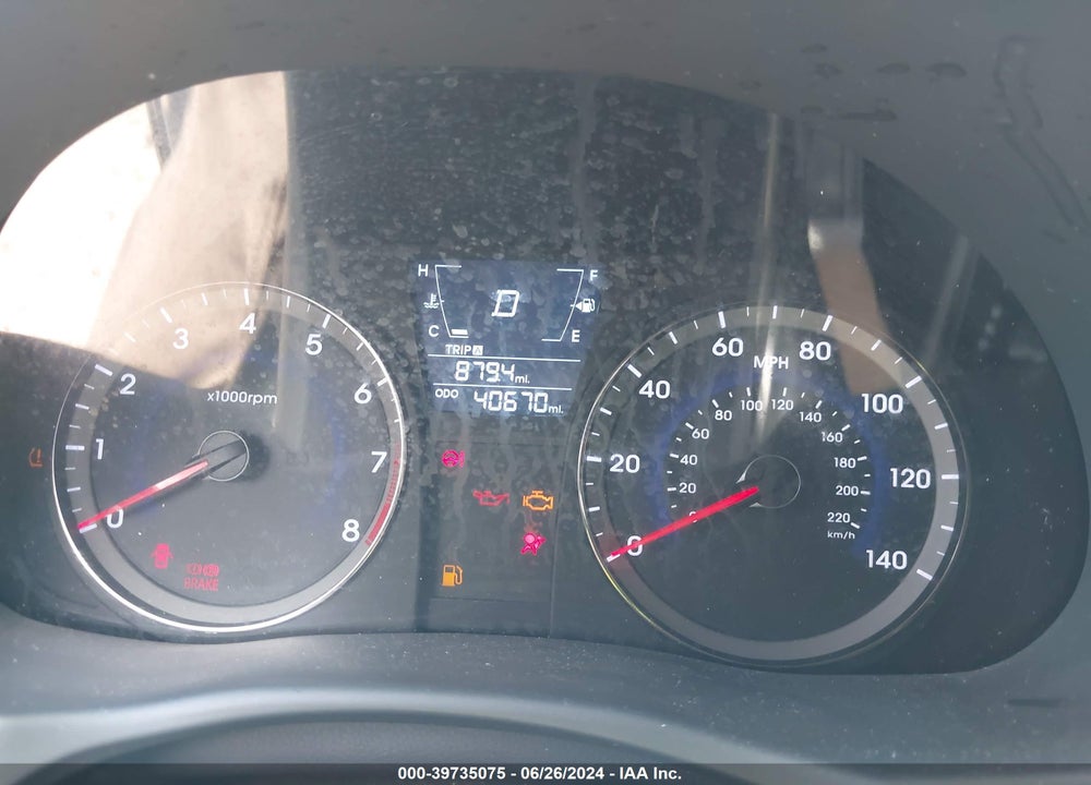 2014 HYUNDAI ACCENT GLS VIN: KMHCT4AE8EU741837