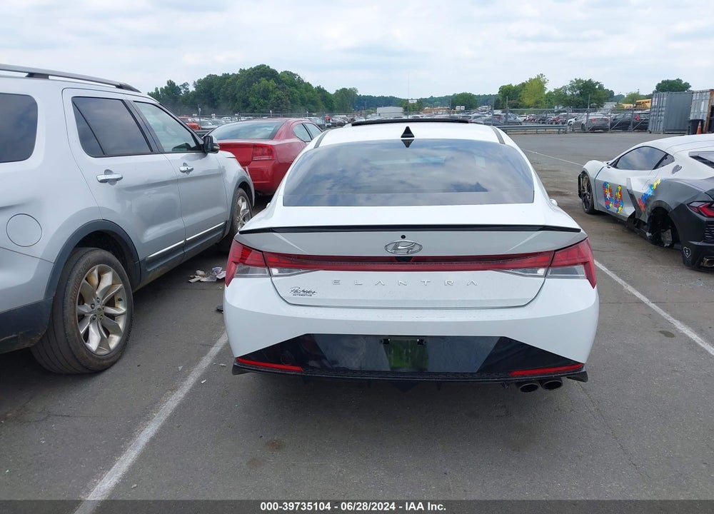 2023 HYUNDAI ELANTRA N LINE VIN: KMHLR4AF9PU393010