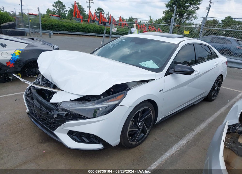 2023 HYUNDAI ELANTRA N LINE VIN: KMHLR4AF9PU393010