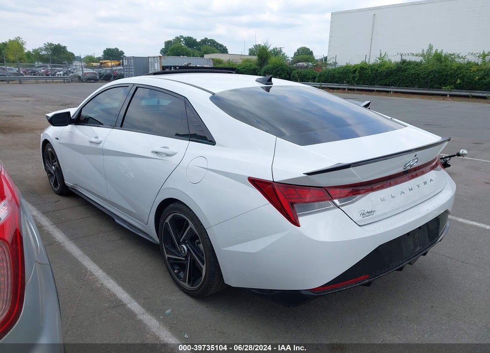 2023 HYUNDAI ELANTRA N LINE VIN: KMHLR4AF9PU393010