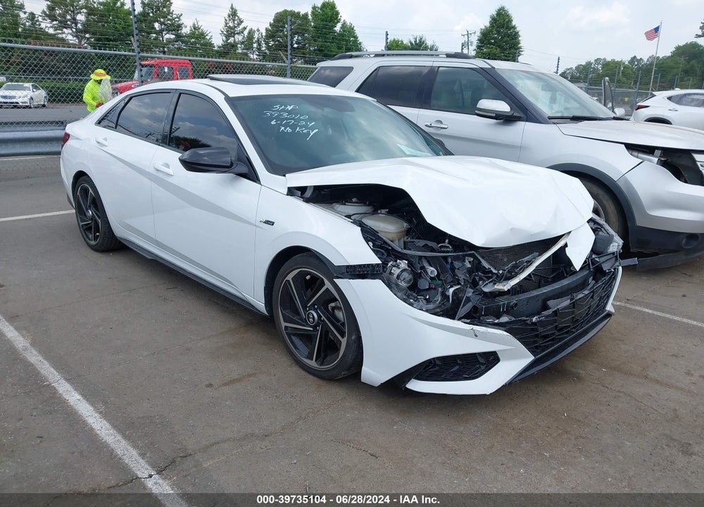 2023 HYUNDAI ELANTRA N LINE VIN: KMHLR4AF9PU393010
