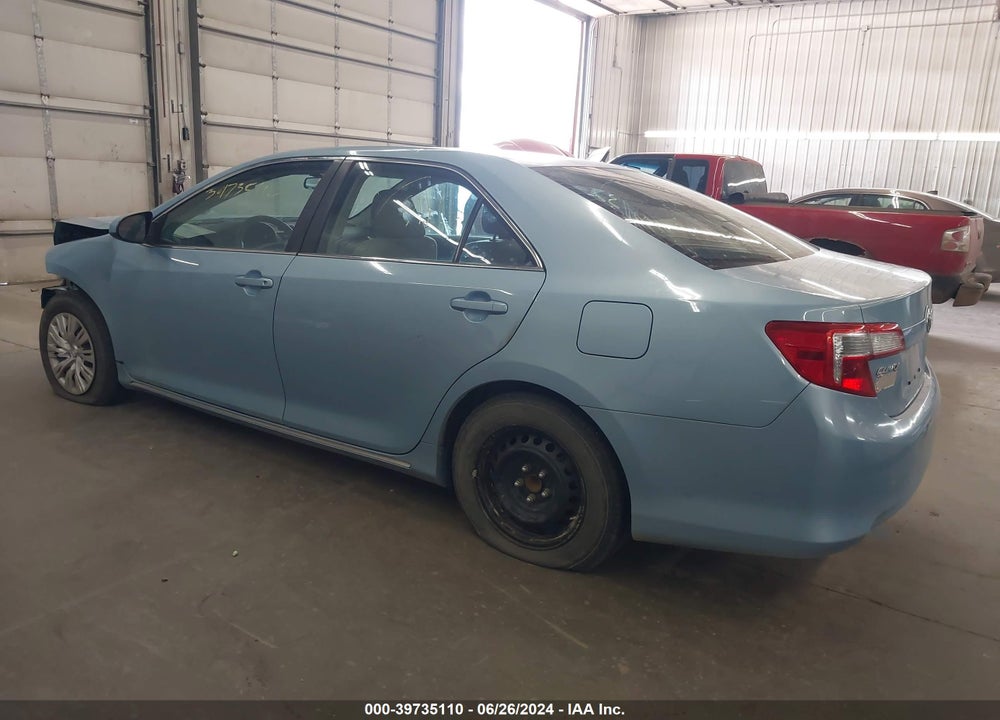 2012 TOYOTA CAMRY LE VIN: 4T1BF1FK4CU591755