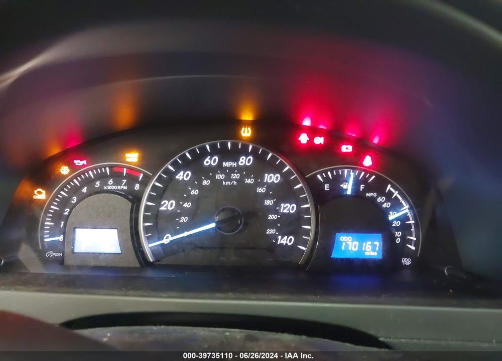 2012 TOYOTA CAMRY LE VIN: 4T1BF1FK4CU591755
