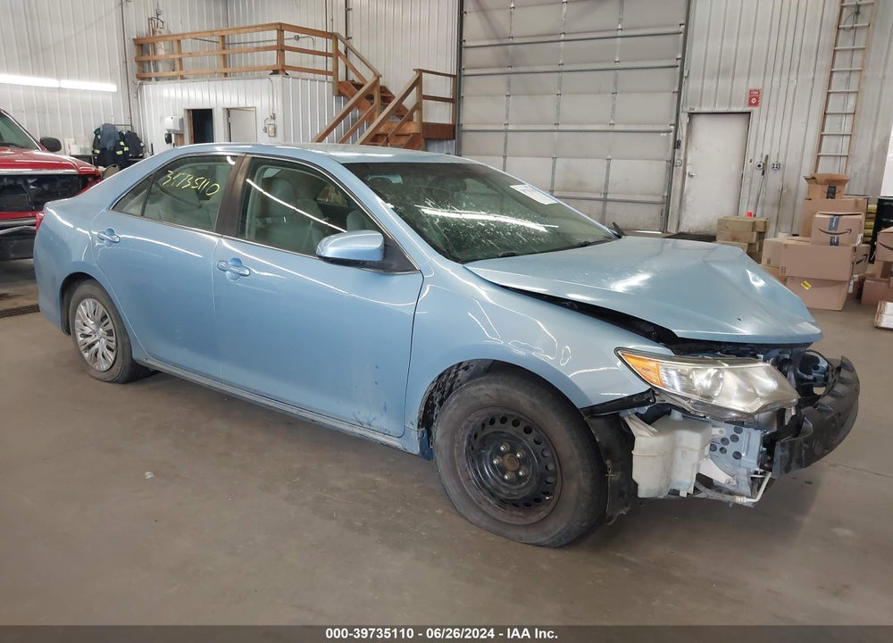 2012 TOYOTA CAMRY LE VIN: 4T1BF1FK4CU591755