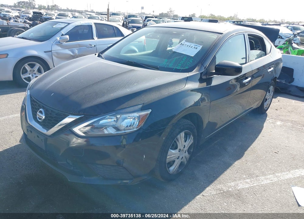 2019 NISSAN SENTRA S VIN: 3N1AB7AP7KY320771