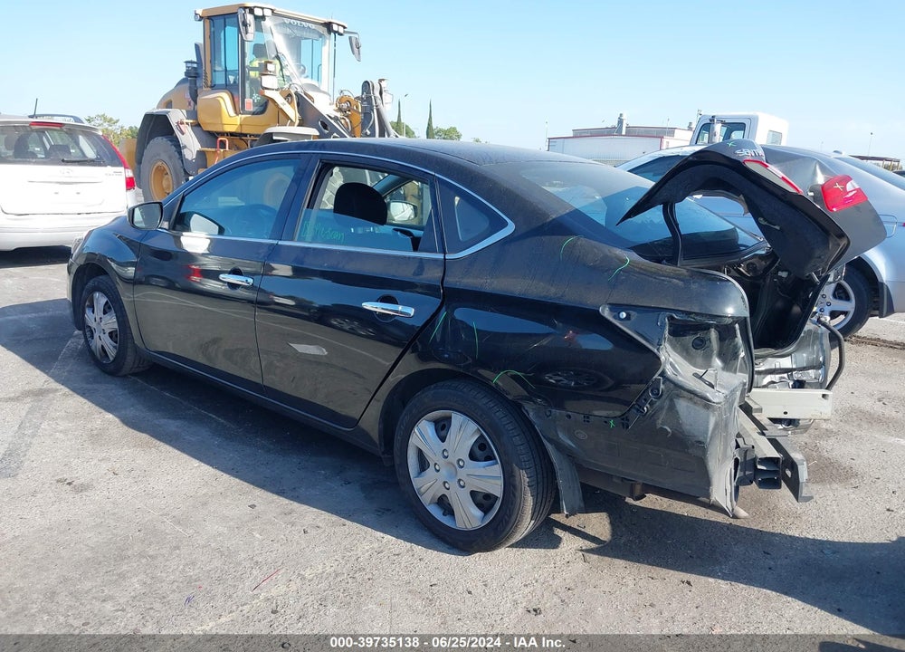 2019 NISSAN SENTRA S VIN: 3N1AB7AP7KY320771