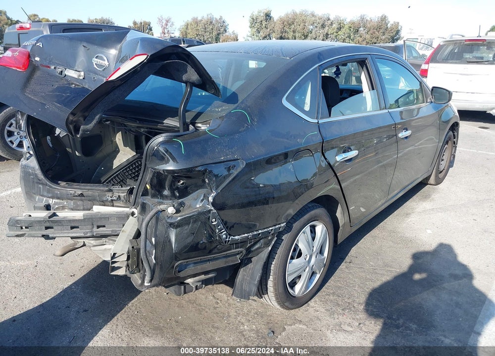 2019 NISSAN SENTRA S VIN: 3N1AB7AP7KY320771