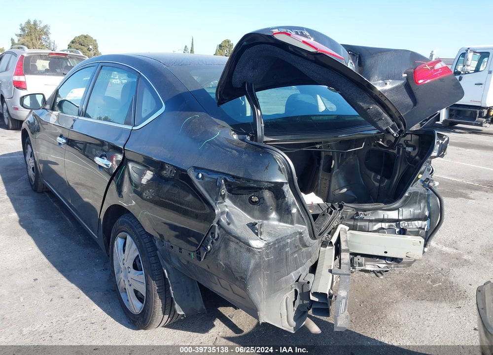 2019 NISSAN SENTRA S VIN: 3N1AB7AP7KY320771