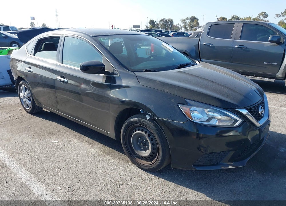 2019 NISSAN SENTRA S VIN: 3N1AB7AP7KY320771