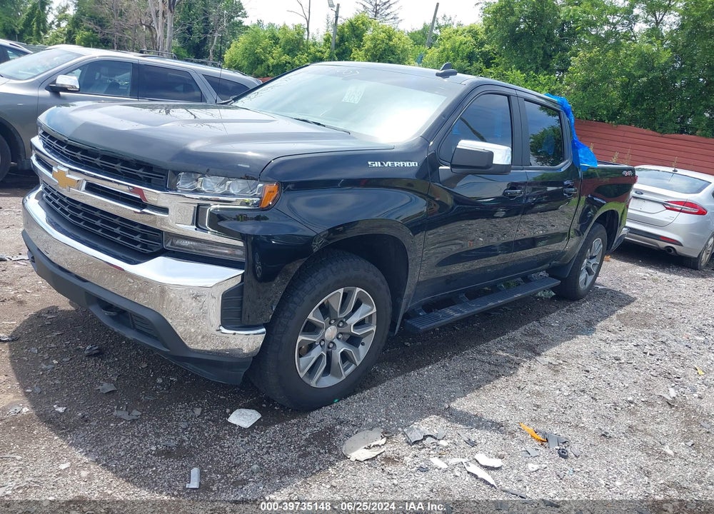 2022 CHEVROLET SILVERADO 1500 LTD 4WD  SHORT BED LT WITH 2FL VIN: 1GCPYJEK4NZ224494