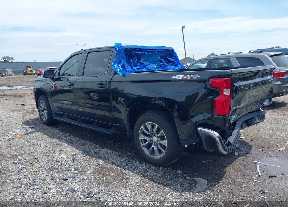 2022 CHEVROLET SILVERADO 1500 LTD 4WD  SHORT BED LT WITH 2FL VIN: 1GCPYJEK4NZ224494