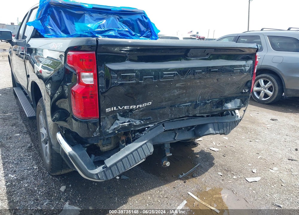 2022 CHEVROLET SILVERADO 1500 LTD 4WD  SHORT BED LT WITH 2FL VIN: 1GCPYJEK4NZ224494