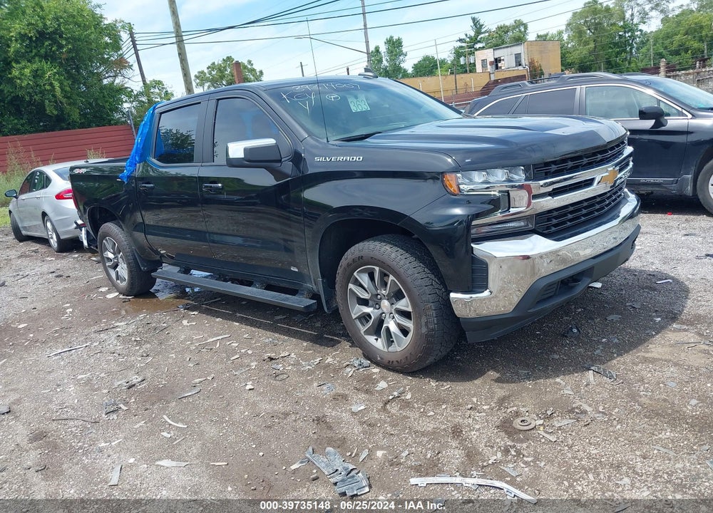 2022 CHEVROLET SILVERADO 1500 LTD 4WD  SHORT BED LT WITH 2FL VIN: 1GCPYJEK4NZ224494