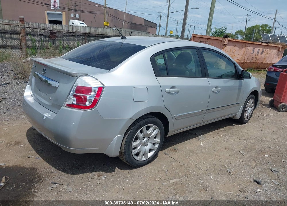 2011 NISSAN SENTRA 2.0S VIN: 3N1AB6AP0BL722932