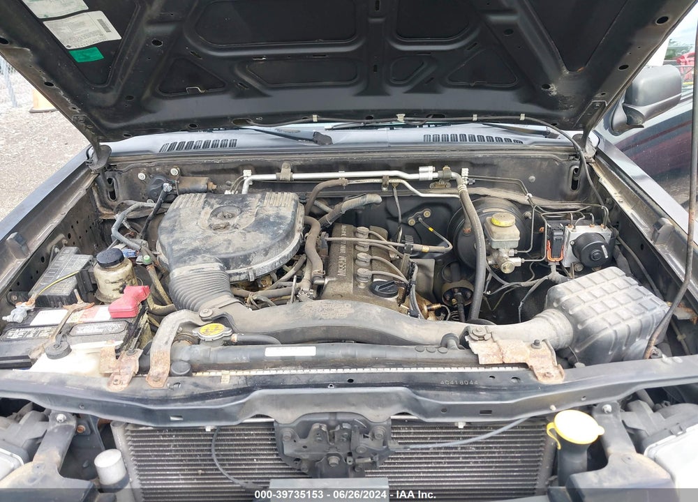 2004 NISSAN FRONTIER XE VIN: 1N6DD26T94C418044