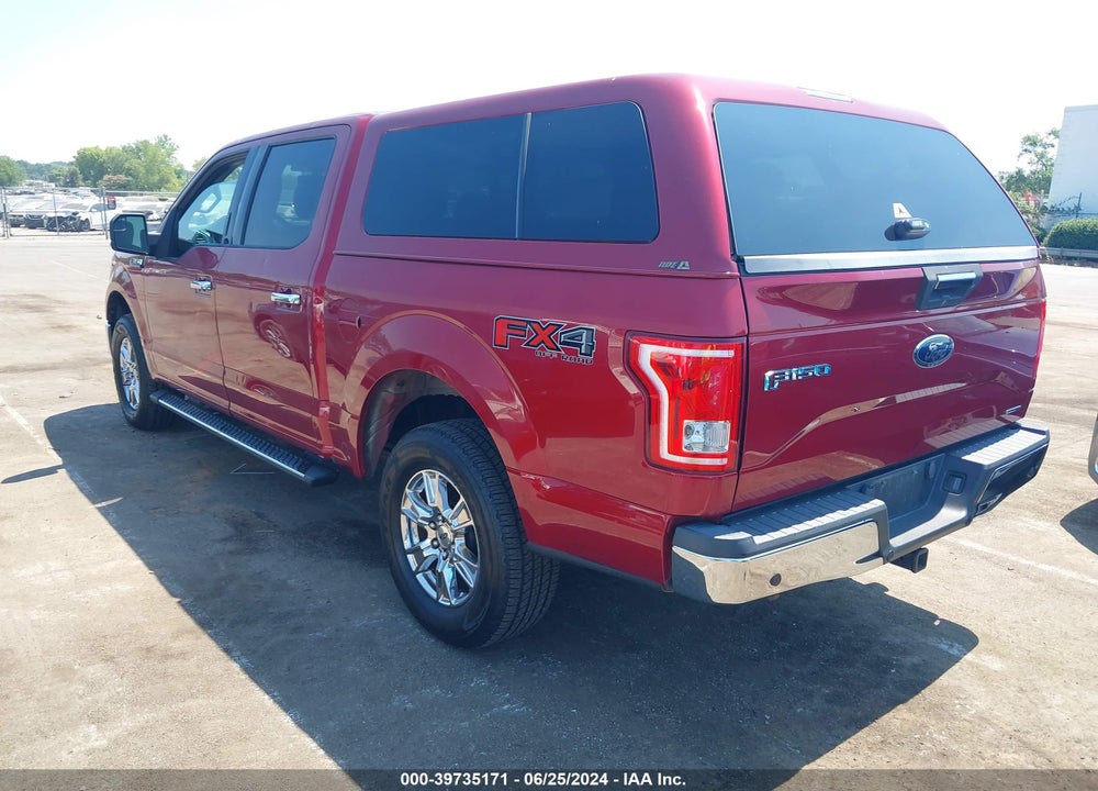 2016 FORD F-150 XLT VIN: 1FTEW1EFXGFA76646