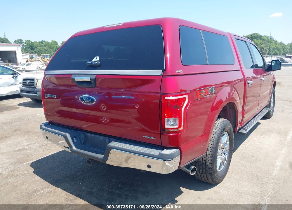 2016 FORD F-150 XLT VIN: 1FTEW1EFXGFA76646