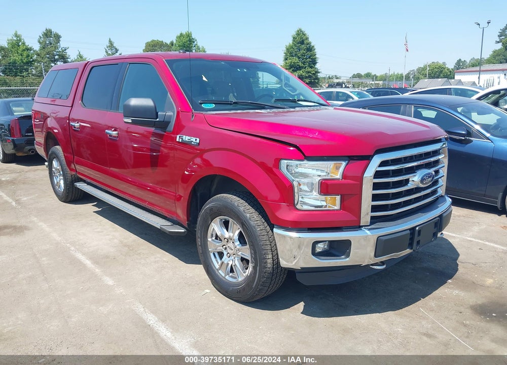 2016 FORD F-150 XLT VIN: 1FTEW1EFXGFA76646