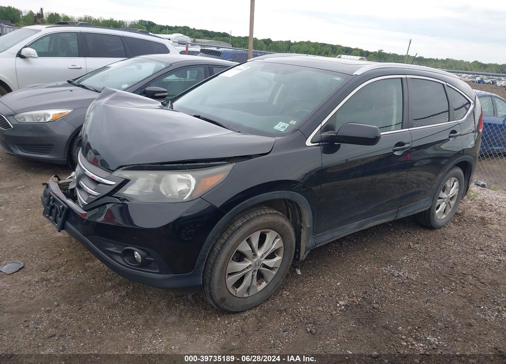 2013 HONDA CR-V EX-L VIN: 5J6RM4H72DL000715